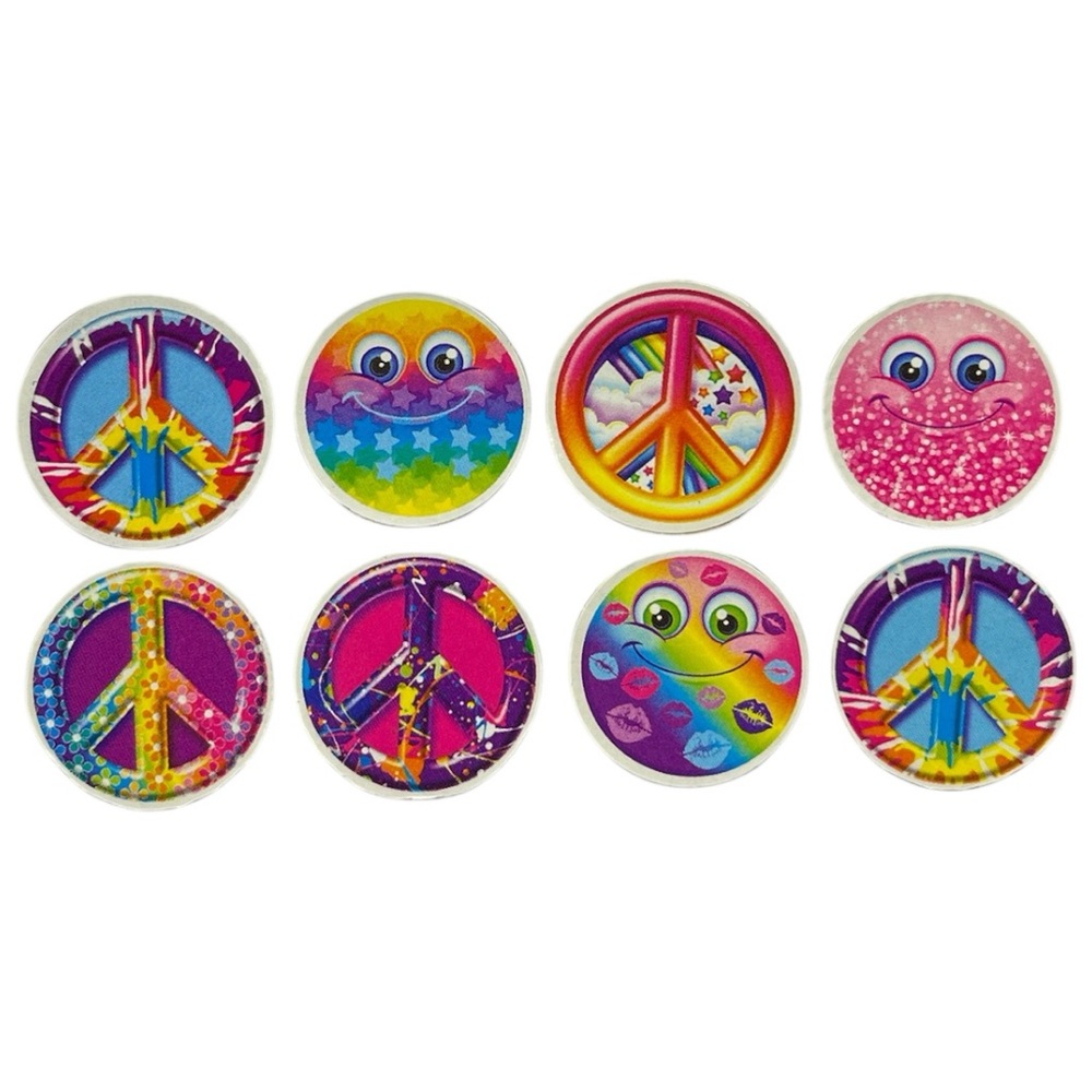 Colorful Lisa Frank Magnets